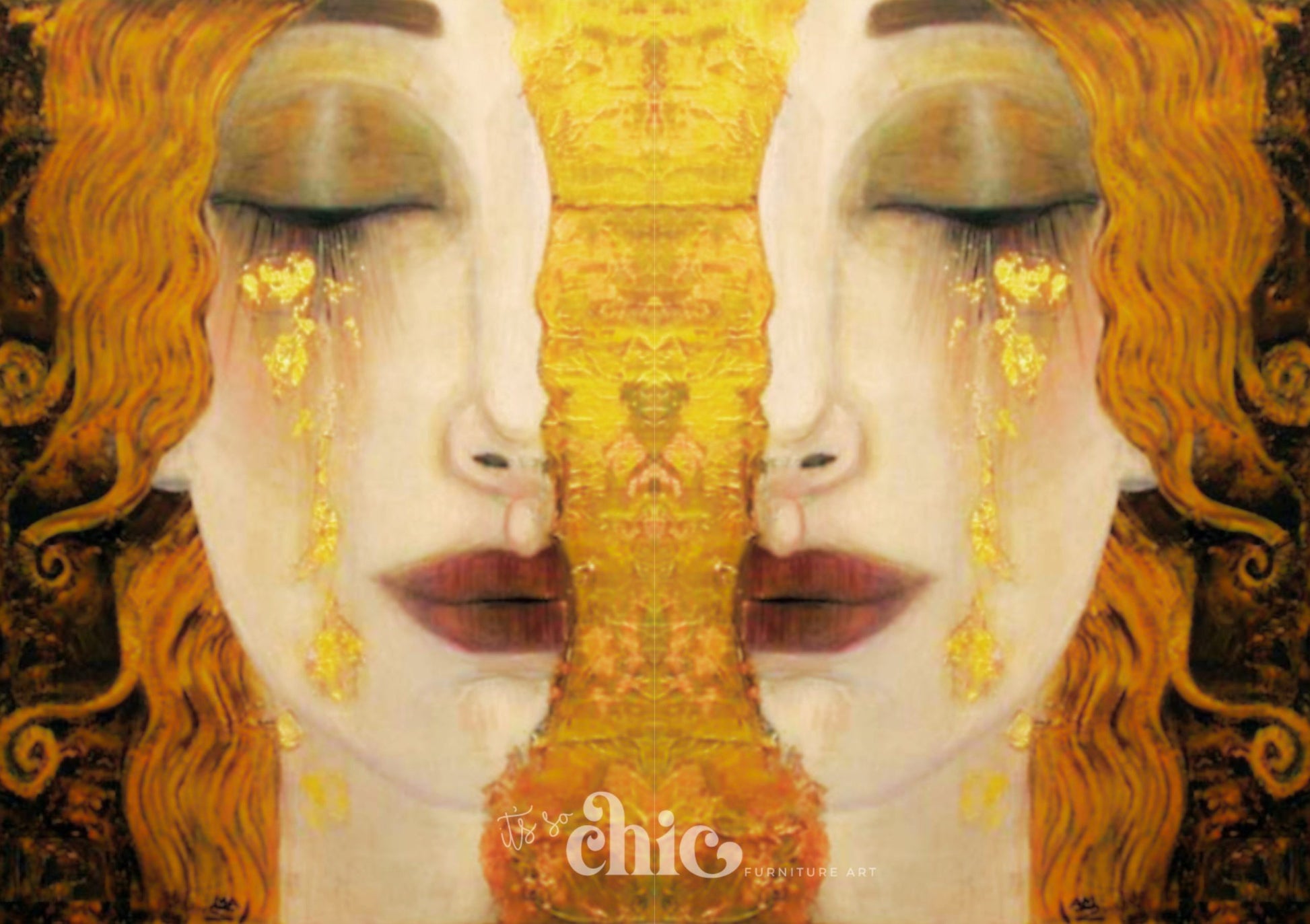 A1 Golden Tears by Klimt