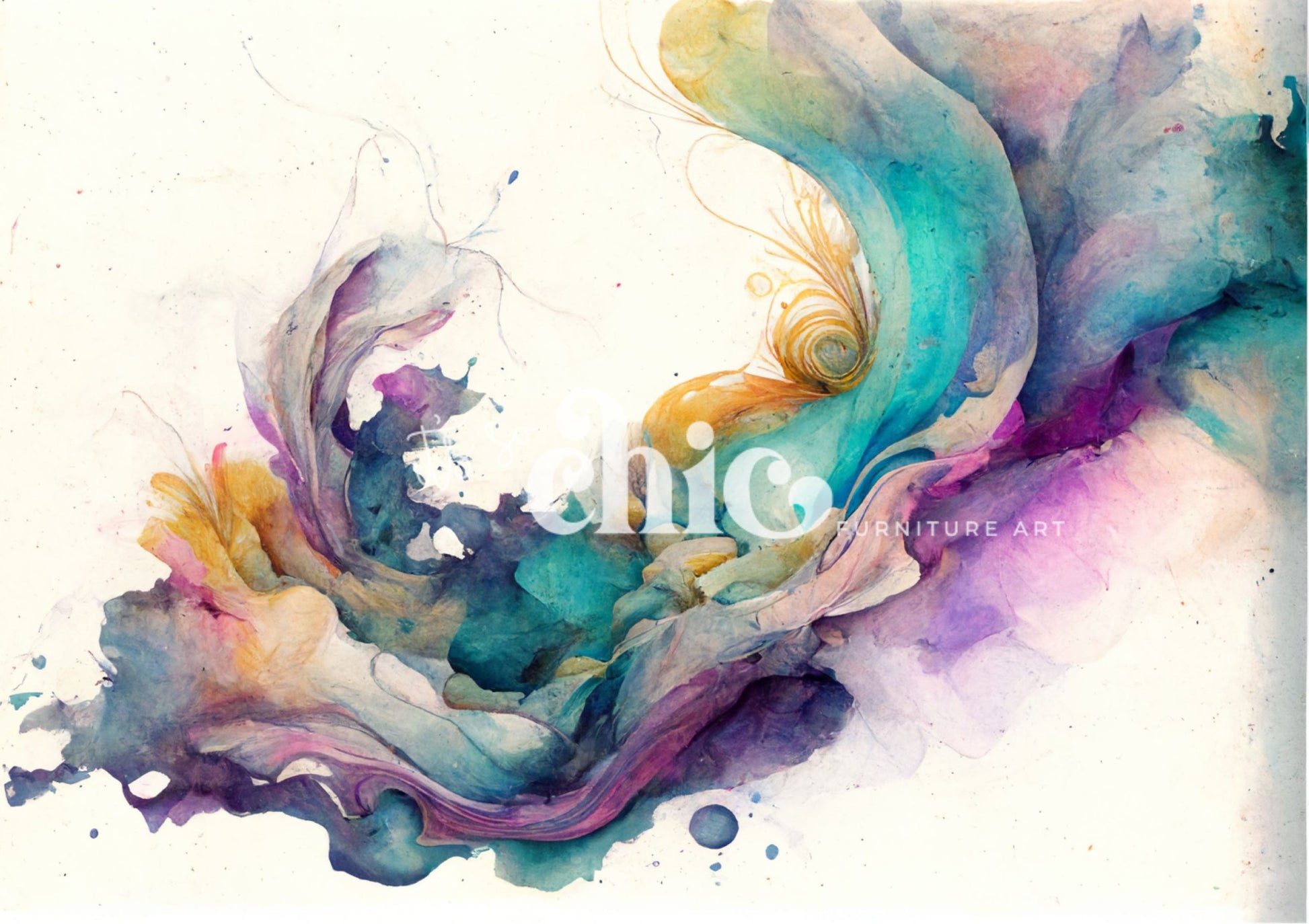 Alcohol Ink Swirls