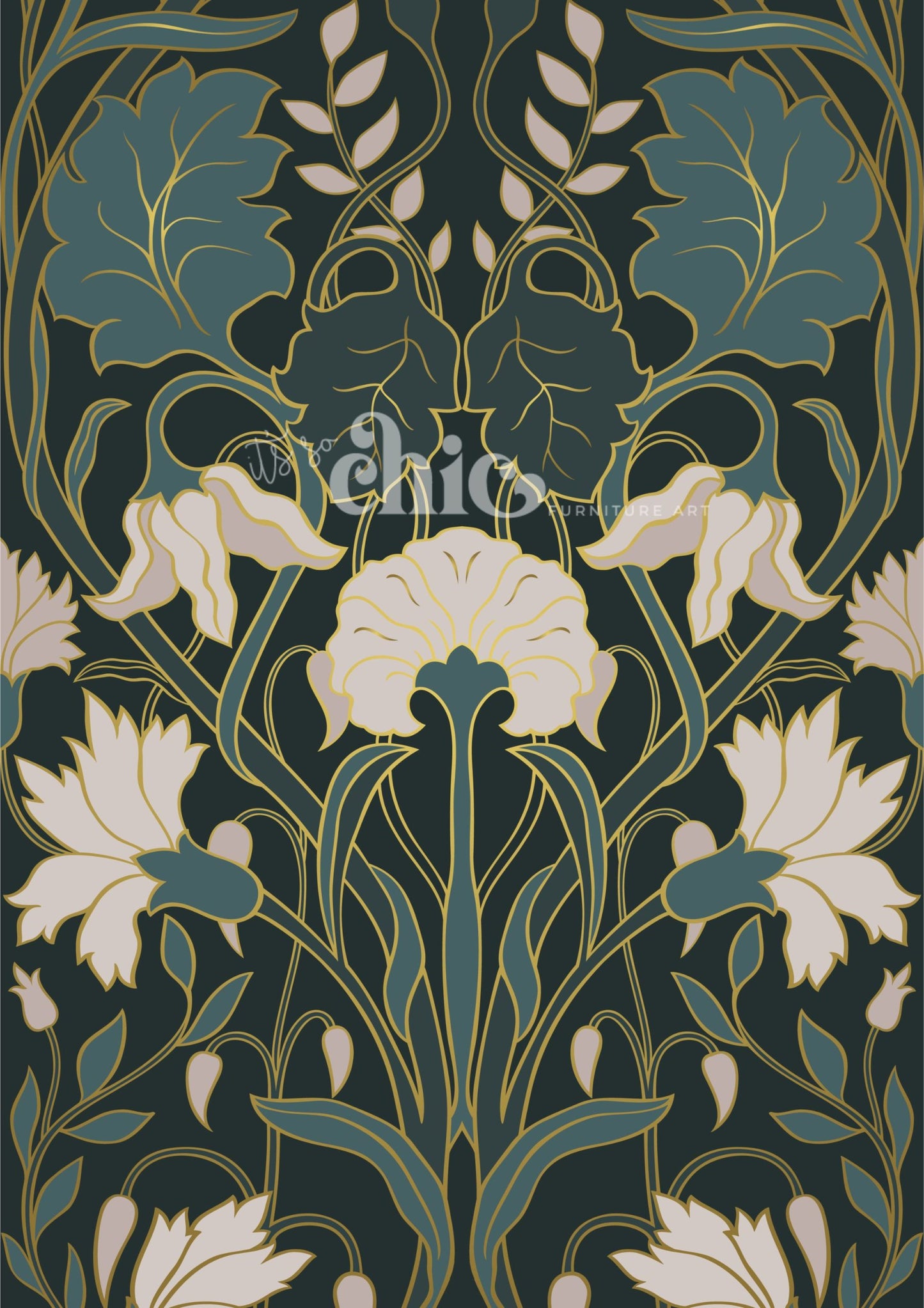 Floral Art Nouveau