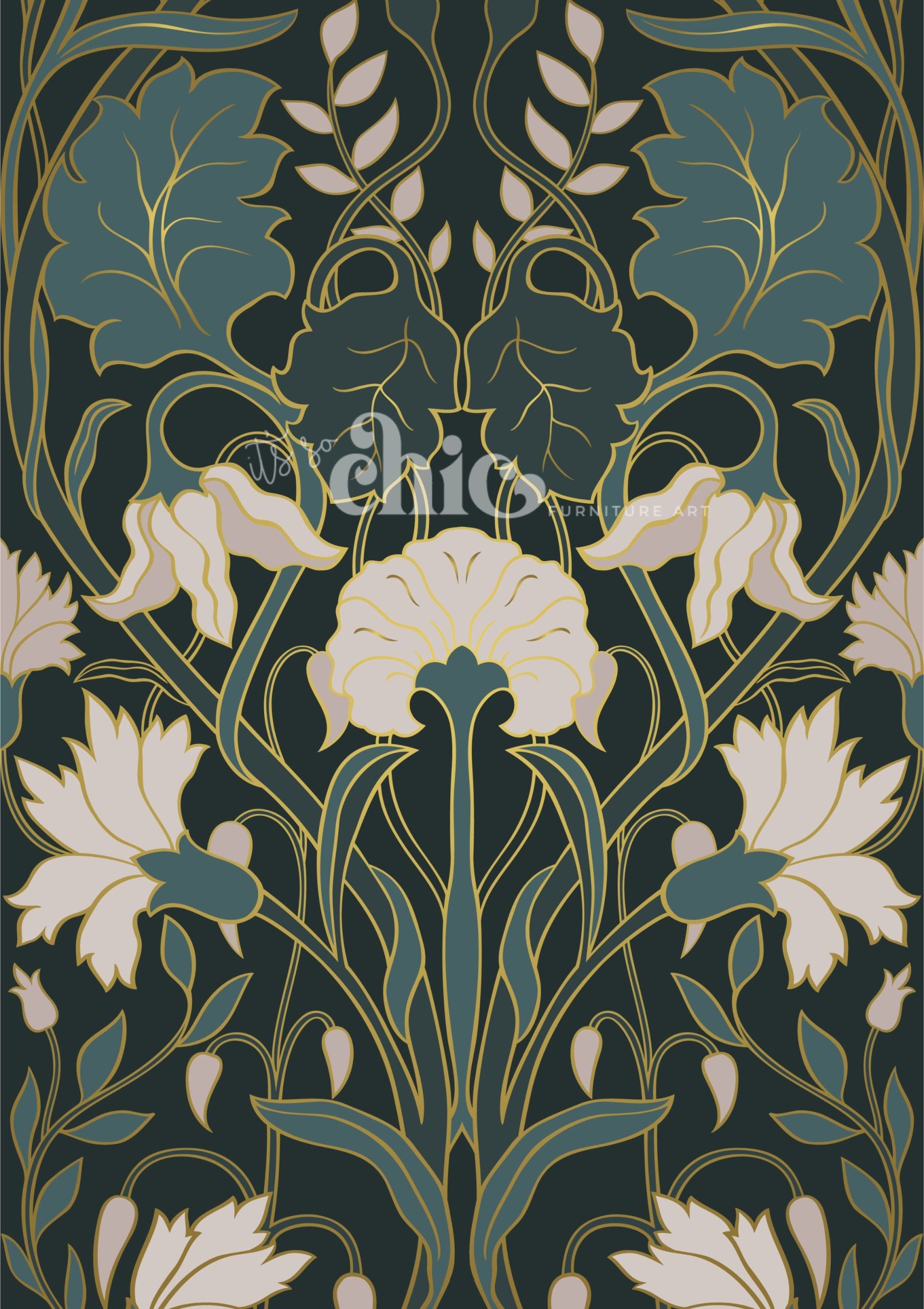 Floral Art Nouveau