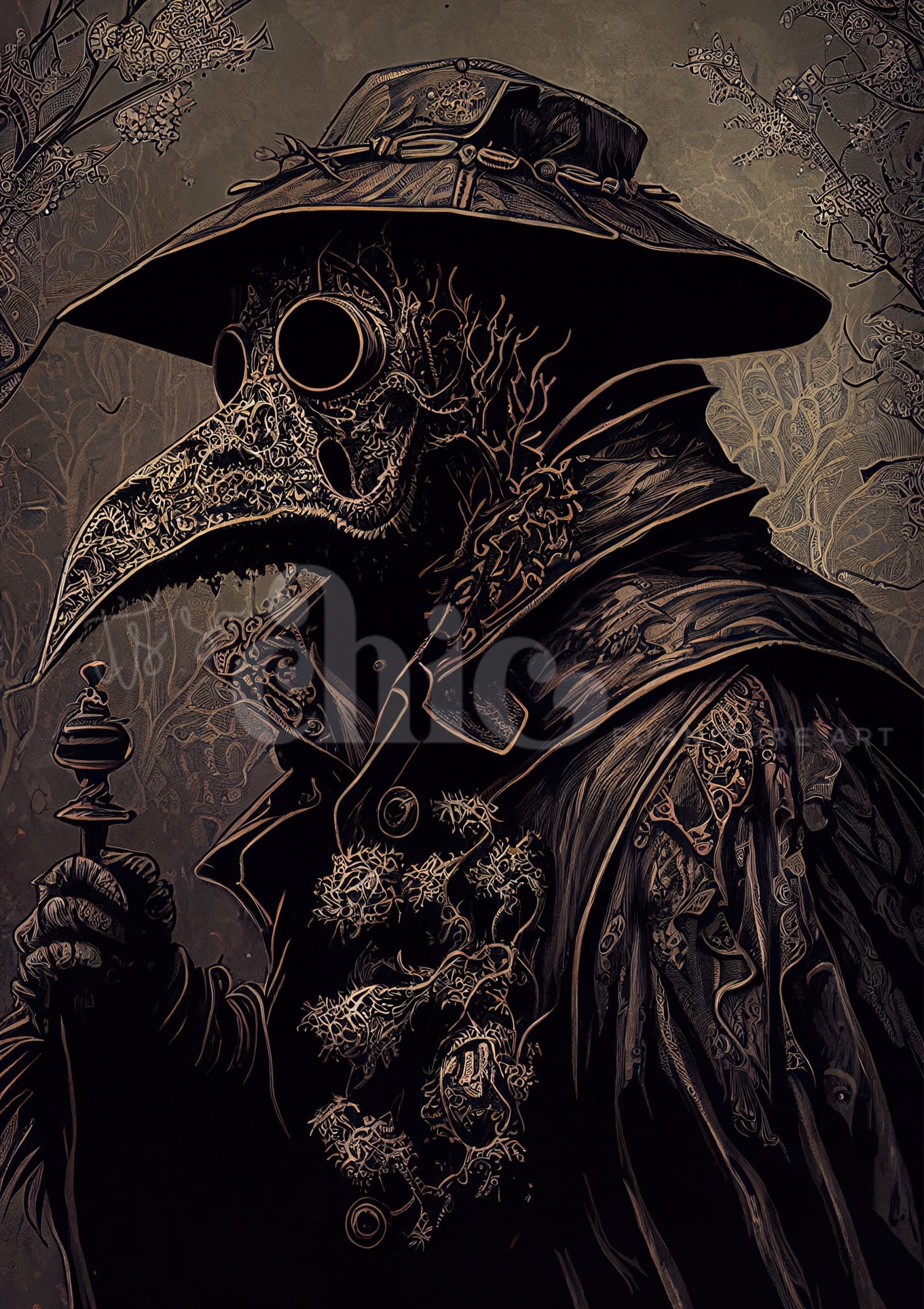 Steampunk Plague Doctor