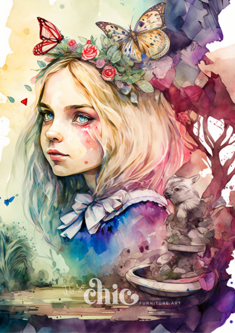 Watercolour Alice