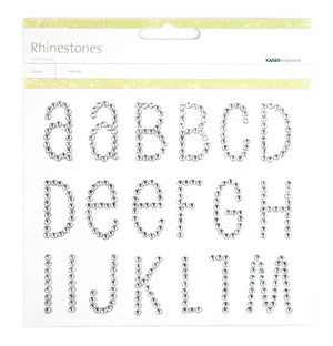 KAISERcraft | Rhinestones | Alphabet