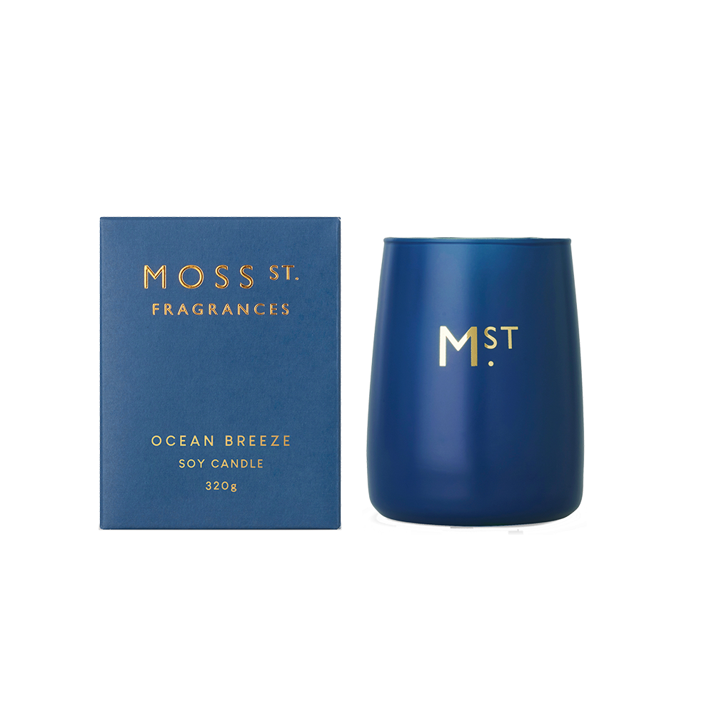 Ocean Breeze Contemporary Candle