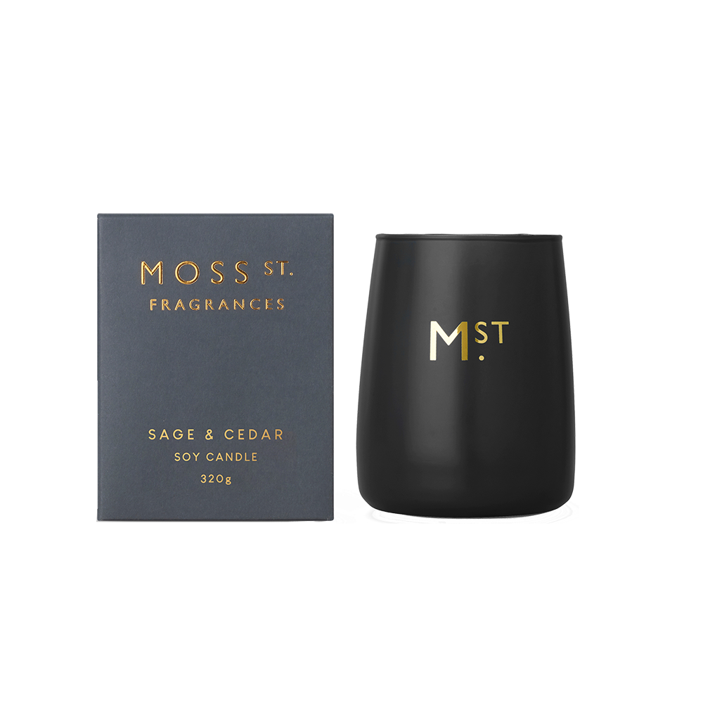 Sage & Cedar Contemporary Candle