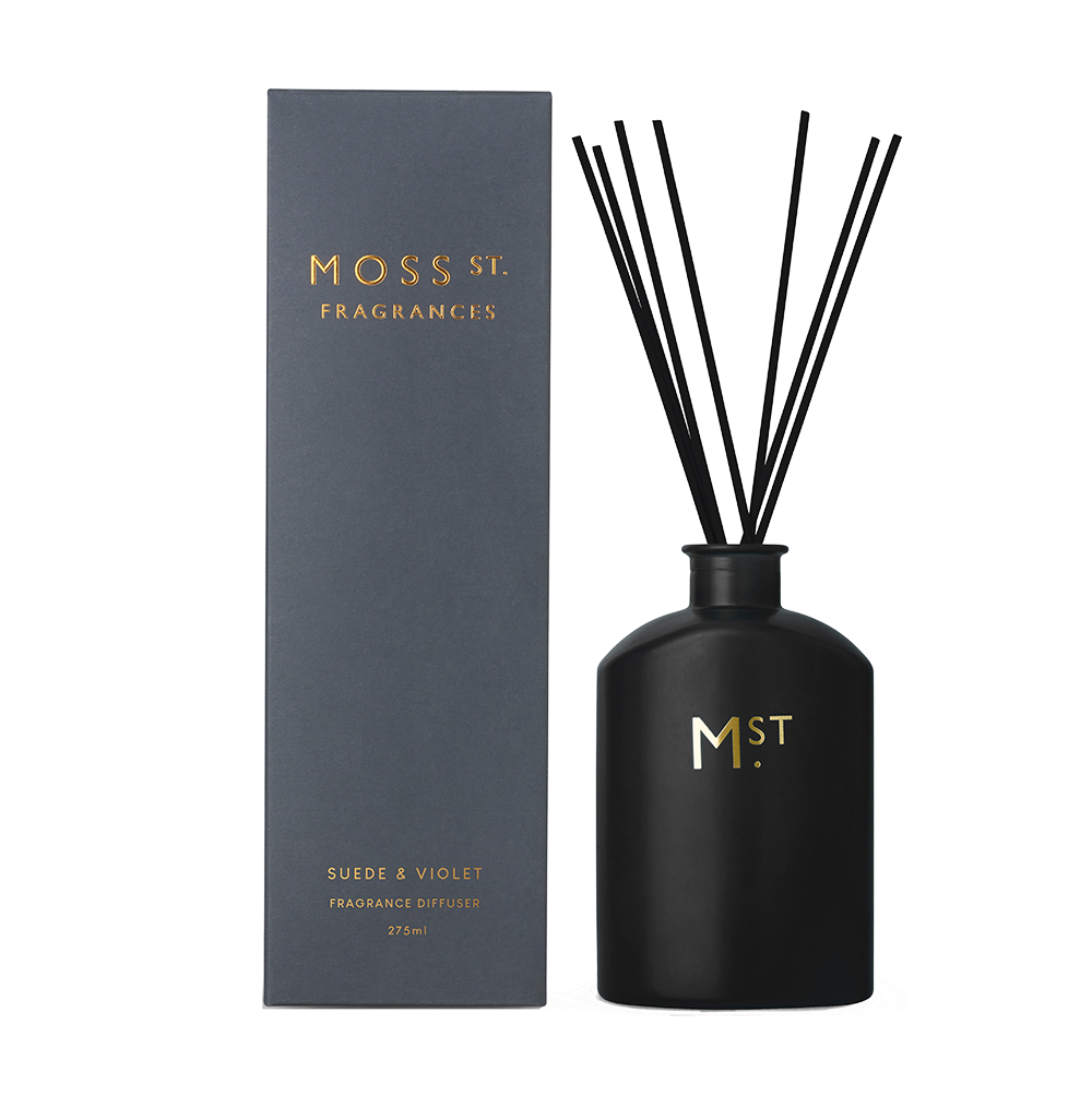 Suede & Violet Contemporary Diffuser