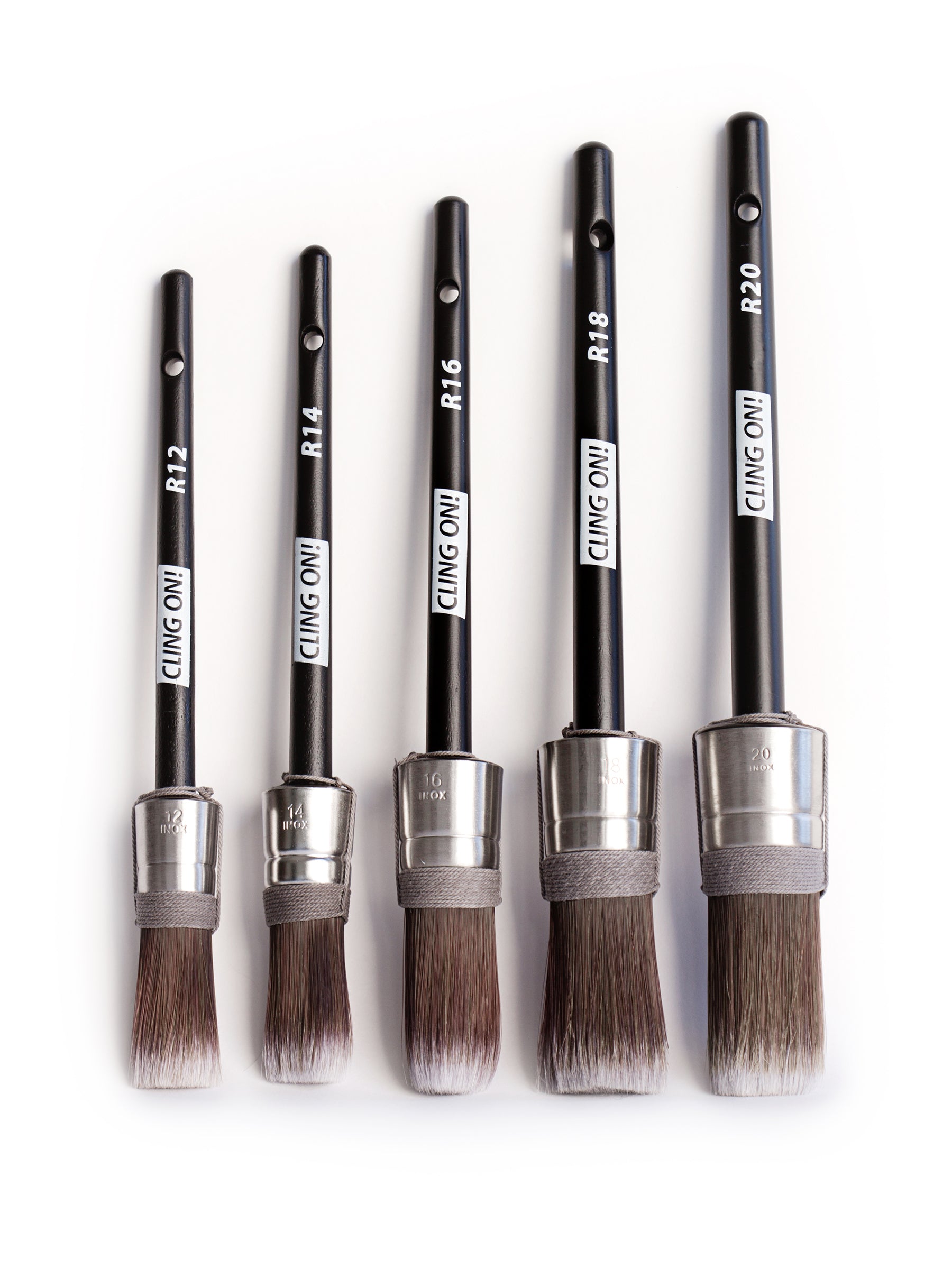 CLING ON! ROUND BRUSHES