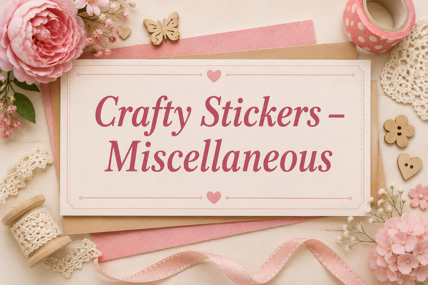 Crafty Stickers - Miscellaneous
