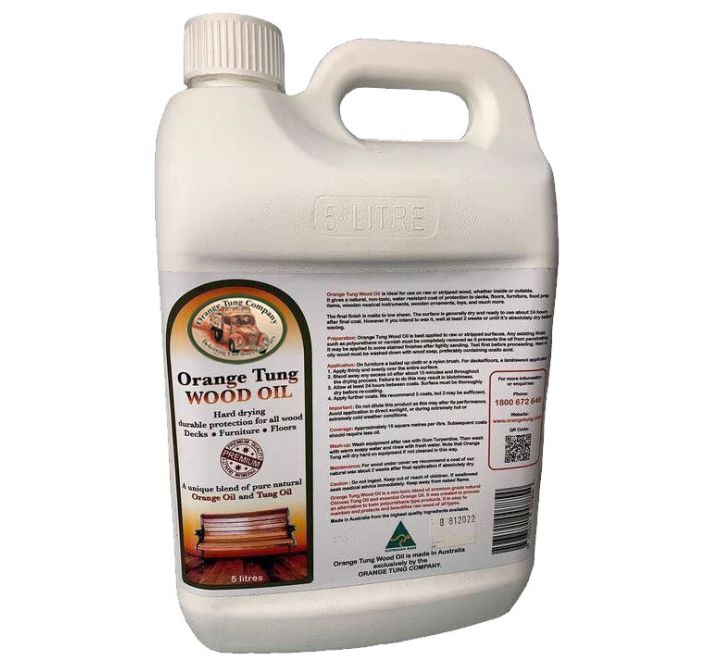 Orange Tung Wood Oil
