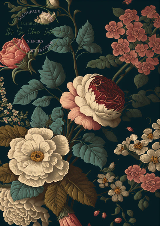A2 Dark Floral