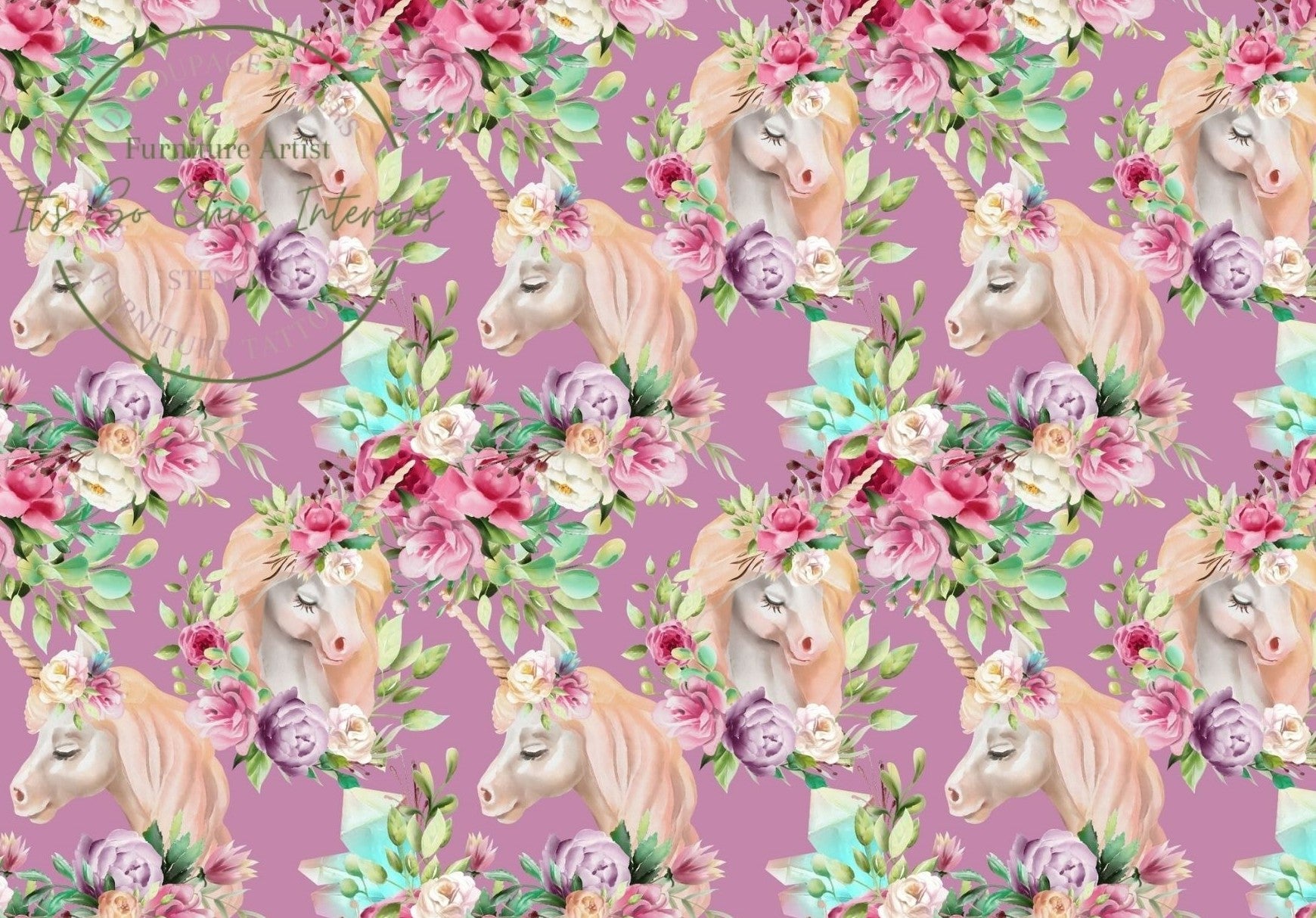 A3 Purple Unicorns (POD)