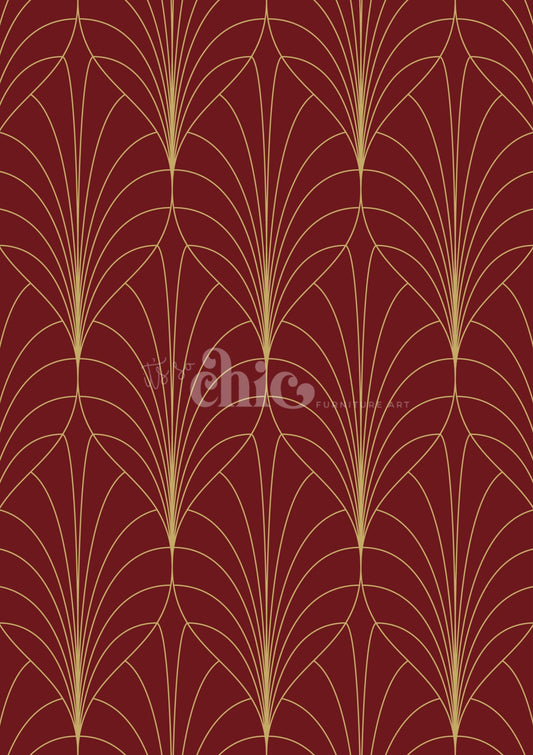 Art Deco Leaves