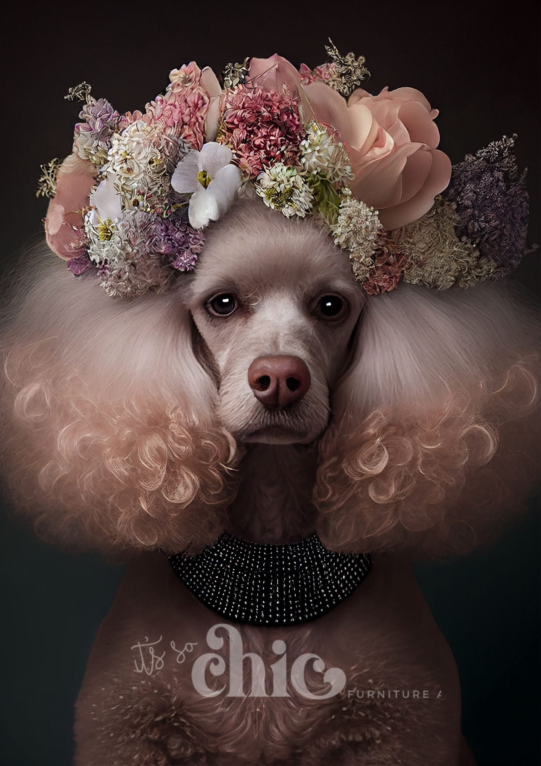 Floral Poodle