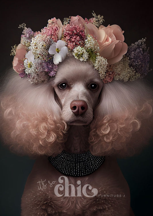 Floral Poodle
