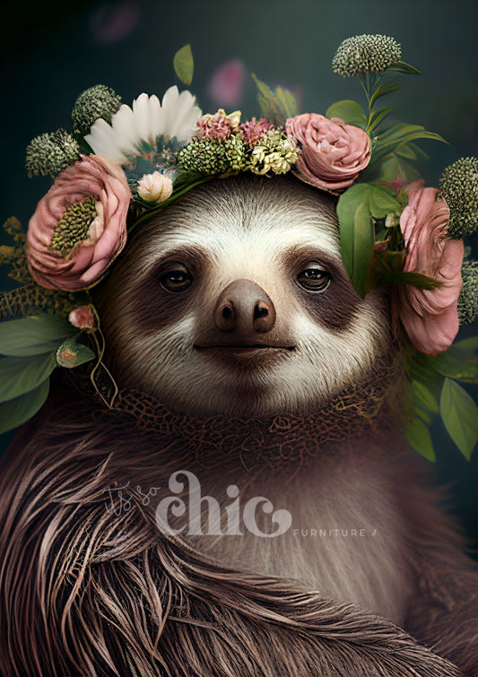 Floral Sloth