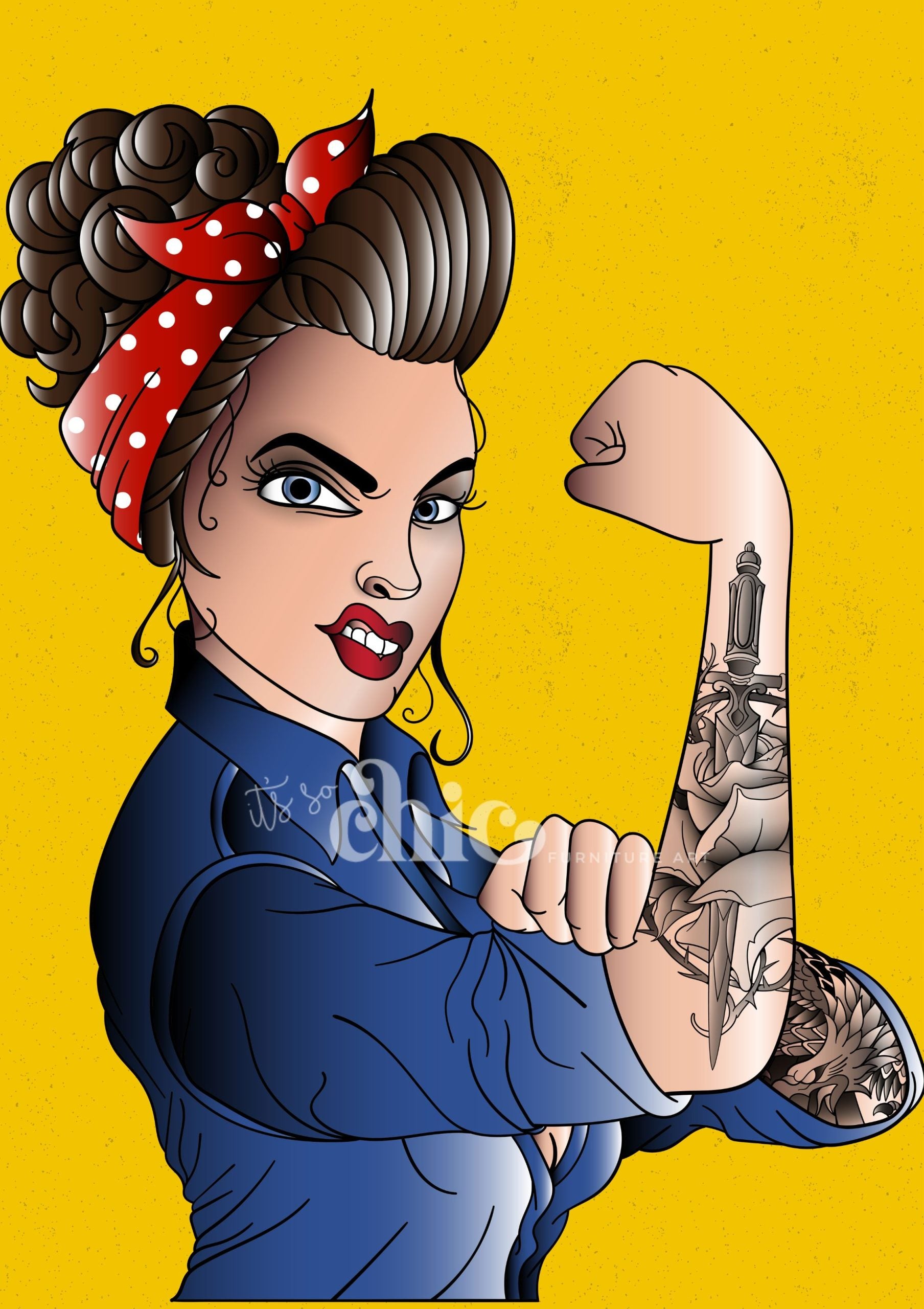 Pop Art 'We Can Do It'