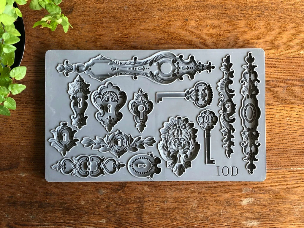 Lock & Key Decor Mould