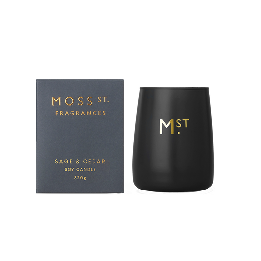 Sage & Cedar Contemporary Candle