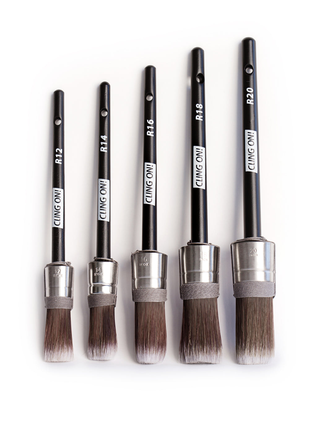 CLING ON! ROUND BRUSHES